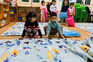 Các nhà trường đều đảm bảo các điều kiện phòng chống rét cho học sinh.