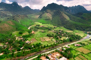 Xã Hoá Sơn hôm nay (Ảnh baoquangbinh.vn)