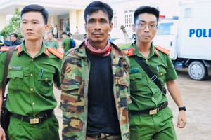 Một trong số các nghi phạm bị bắt giữ (ảnh: VT).