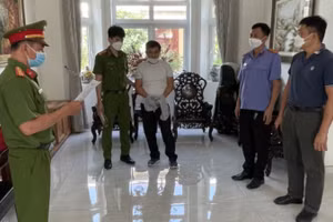 Cơ quan công an thực hiện các thủ tục tố tụng đối với bị can Trương Quốc Tuấn