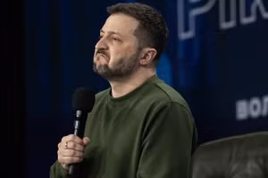 Tổng thống Ukraine Vladimir Zelensky