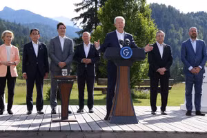 Tổng thống Mỹ Joe Biden phát biểu tại sự kiện bên lề “Cơ sở hạ tầng toàn cầu” ở Đức, ngày 26/6/2022