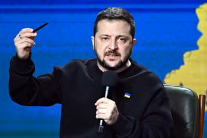 Tổng thống Ukraine Vladimir Zelensky