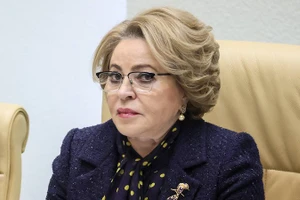 Chủ tịch Hội đồng Liên bang Nga, bà Valentina Matviyenko 