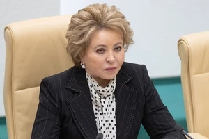 Chủ tịch Hội đồng Liên bang Nga Valentina Matvienko