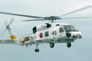 Máy bay trực thăng SH-60 Seahawk của Lực lượng Phòng vệ Hàng hải Nhật Bản