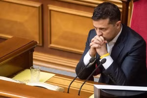 Tổng thống Ukraine Vladimir Zelensky 