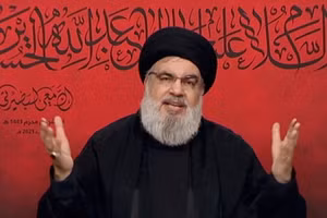 Thủ lĩnh Hezbollah, ông Sayyed Hassan Nasralla