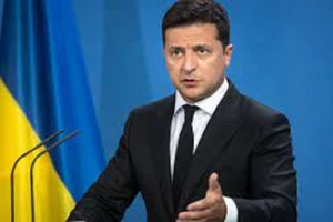 Tổng thống Ukraine Vladimir Zelensky