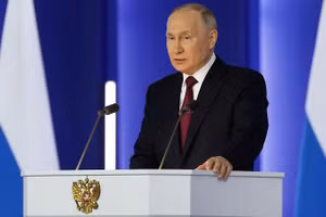 Tổng thống Nga Vladimir Putin 