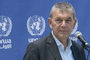 Lãnh đạo UNRWA, ông Philippe Lazzarini