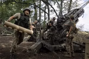 Binh sĩ Ukraine trên chiến trường