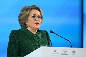 Thượng nghị sĩ hàng đầu của Nga, bà Valentina Matvienko