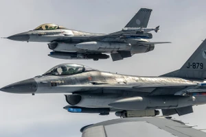 Các máy bay chiến đấu F-16 của quân đội Hà Lan