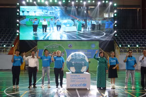 Quỹ Nhi đồng Liên Hợp quốc (UNICEF) tại Việt Nam phối hợp UBND TP. Đà Nẵng tổ chức Lễ kỷ niệm Ngày Trẻ em Thế giới.