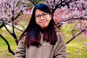 Nữ giảng viên trẻ của Trường Đại học Kinh tế (Đại học Đà Nẵng) luôn cháy bỏng niềm đam mê nghiên cứu khoa học. Ảnh: NVCC.