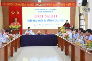 Cụm thi đua số 6 tổ chức Hội nghị triển khai nhiệm vụ năm học 2022-2023.