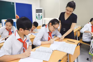 Thúc đẩy tính chủ động, sáng tạo của học sinh trong môn Ngữ văn được triển khai từ bậc THCS và THPT. Ảnh minh họa