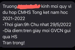 Có nên duy trì sổ liên lạc điện tử?