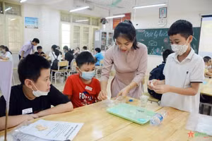 Tăng lương cho giáo viên hợp đồng cần tiến hành sớm trên cả nước. Ảnh minh hoạ