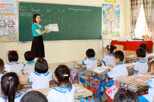Các địa phương cần xây dựng phương án đặt hàng đào tạo giáo viên theo nhu cầu thực tế cơ sở. Ảnh minh họa: Hồ Lài