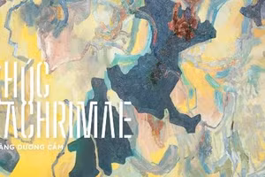 Ngắm tranh trừu tượng của Hoàng Dương Cầm