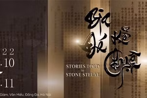Trưng bày chuyên đề “Bia đá kể chuyện” sẽ khai mạc vào ngày 8/10 tại Văn miếu Quốc Tử Giám.