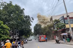 Hiện trường vụ cháy tại quán Cool Lounge Bắc Ninh