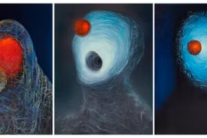 Tác phẩm của hoạ sĩ Dương Thuỳ Dương.