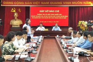 Hội thảo quốc gia về các hệ giá trị của Việt Nam