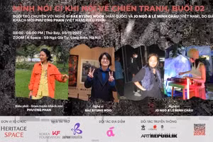 Cuộc trò chuyện sẽ diễn ra vào thứ bảy 5/11 tại Zoom Á Space (59 Ngô Gia Tự, Long Biên, Hà Nội).