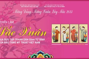 Triển lãm sắc xuân qua sưu tập tranh dân gian Tứ bình