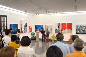 Triển lãm mở cửa đến hết ngày 11/10 tại Bảo tàng Mỹ thuật Việt Nam.