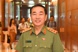 Thượng tướng Trần Quốc Tỏ. (Ảnh: Thủy Nguyên)