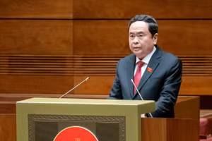 Chủ tịch Quốc hội Trần Thanh Mẫn phát biểu bế mạc Kỳ họp.