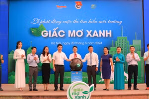 Cuộc thi Giấc Mơ Xanh về bảo vệ môi trường và biến đổi khí hậu được phát động sáng 20/5.