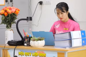 Giáo viên của Trường tiểu học Kim Đồng (Ba Đình, Hà Nội)