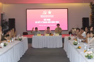 Hội nghị biểu quyết thông qua một số nội dung quan trọng.