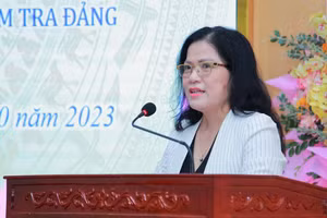 Tân Thứ trưởng Bộ GD&ĐT Nguyễn Thị Kim Chi. Ảnh/internet.