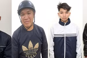 4 đối tượng tham gia vụ buôn bán, vận chuyển ma túy trái phép.