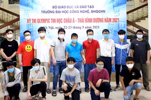 Đội tuyển quốc gia Việt Nam tham dự Olympic Tin học Châu Á - Thái Bình Dương năm 2021.