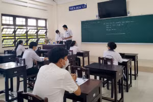 Thí sinh thi tốt nghiệp THPT đợt 2. Ảnh: Quốc Ngữ - Minh Anh - CTV