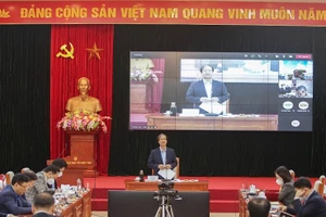 Bộ trưởng Bộ Giáo dục và Đào tạo Nguyễn Kim Sơn chủ trì phiên họp Ủy ban về Giáo dục và Phát triển nhân lực, thuộc Hội đồng quốc gia phát triển bền vững và nâng cao năng lực cạnh tranh.