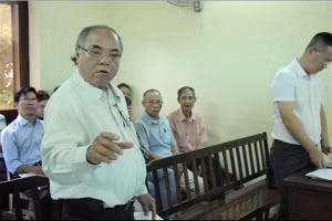 Ông Quyện trong một phiên tòa trước đây.