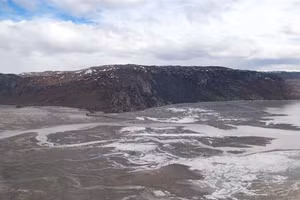 Hòn đảo mới được phát hiện có nguy cơ bị nước biển nhấn chìm.