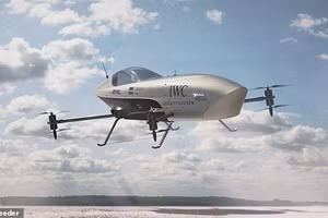 Xe đua bay có thể tăng tốc từ 0 lên 100km/h trong 2,8 giây.