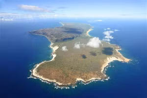 Đảo Ni’ihau nhìn từ trên không.