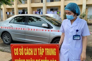 Cơ sở cách ly tập trung tại Thuận Thành (Bắc Ninh). Ảnh: Bộ Y tế cung cấp.