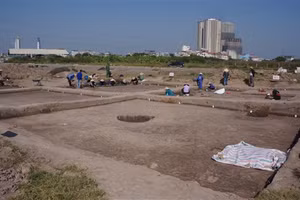 Di chỉ Vườn Chuối được phát hiện năm 1969 và đã trải qua hàng chục đợt khai quật.