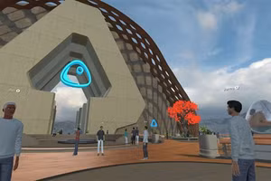 Mô phỏng hoạt động trong không gian ảo.